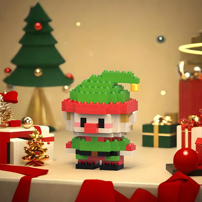 Christmas Building Blocks - 6 Pack Set