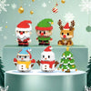 Christmas Building Blocks - 6 Pack Set