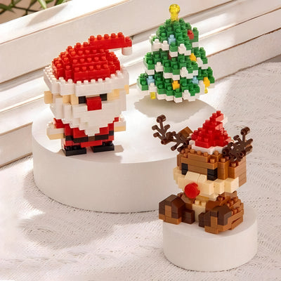 Christmas Building Blocks - 6 Pack Set